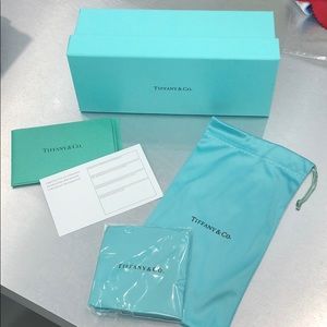 NEW Tiffany & Co eyeglasses box and extras